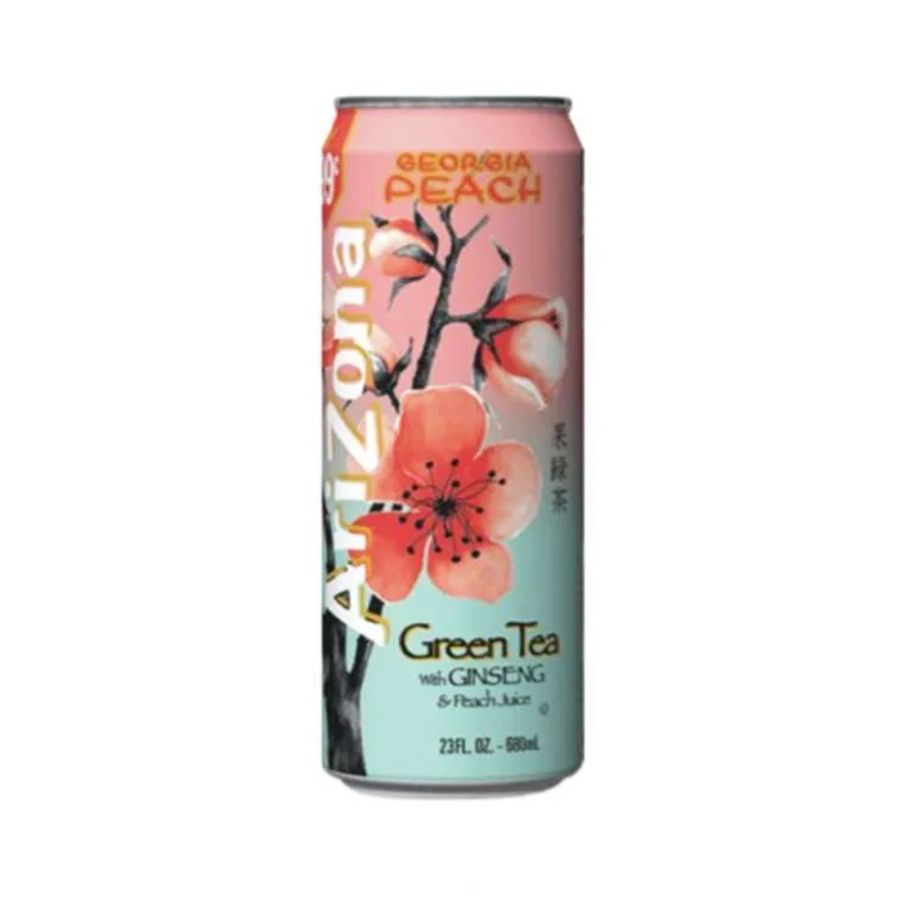 [INVALID] Arizona Drinks Green Tea with Ginseng and Peach 652 ml 652ml