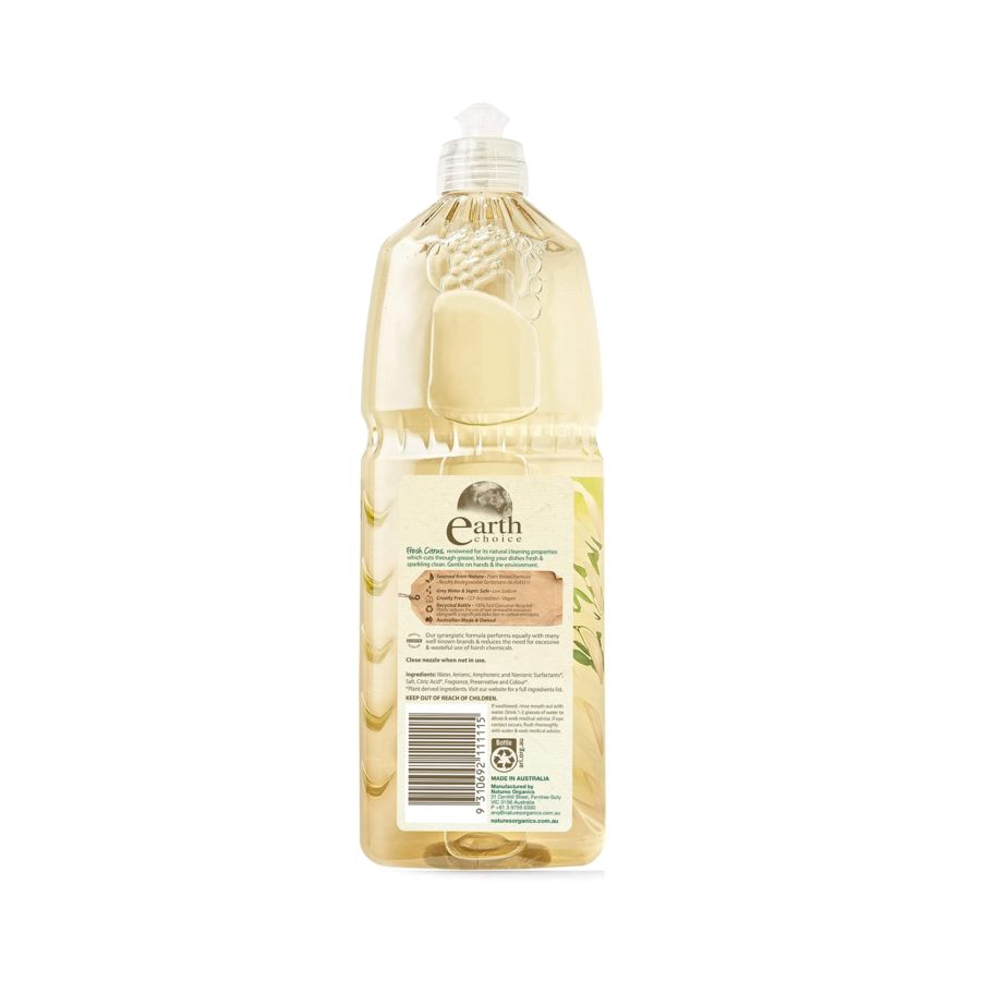 Earth Choice Dishwash Lemon Fresh 1liter
