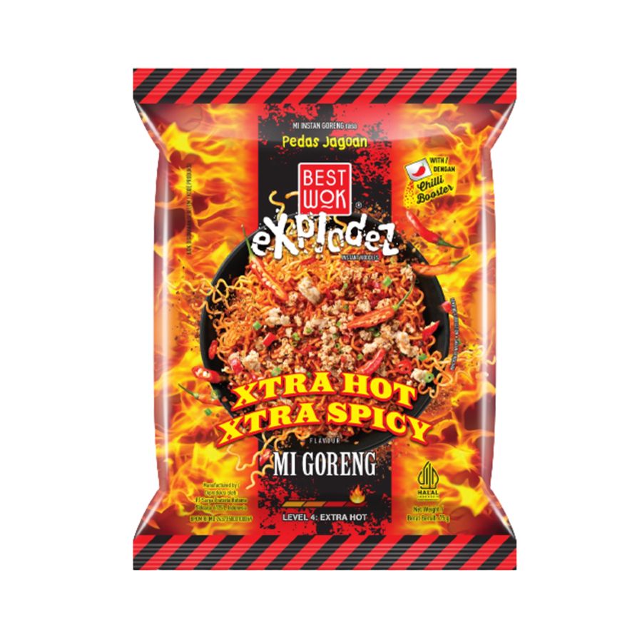 Best Wok Mie Goreng Xtra Hot Xtra Spicy 75gram