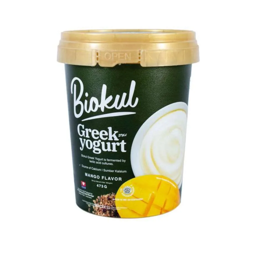 Biokul Greek Yogurt Mango 473gram