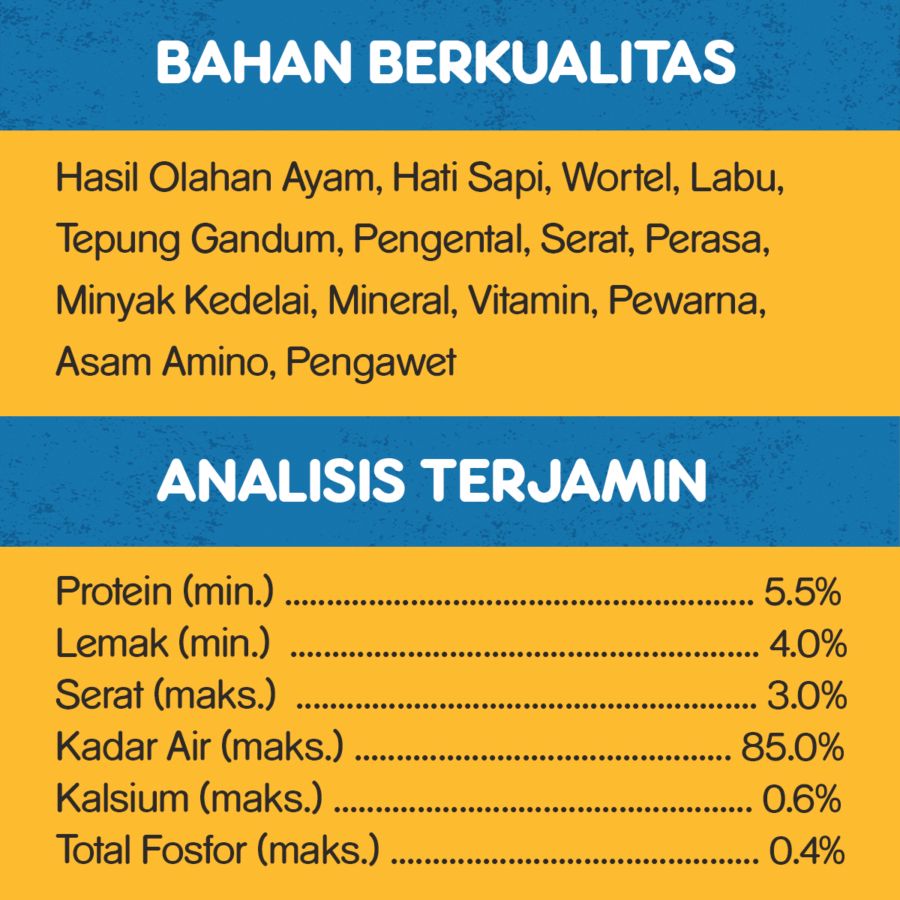 Pedigree Adult Simmered Beef Loaf Makanan Anjing Basah Pouch 80gram