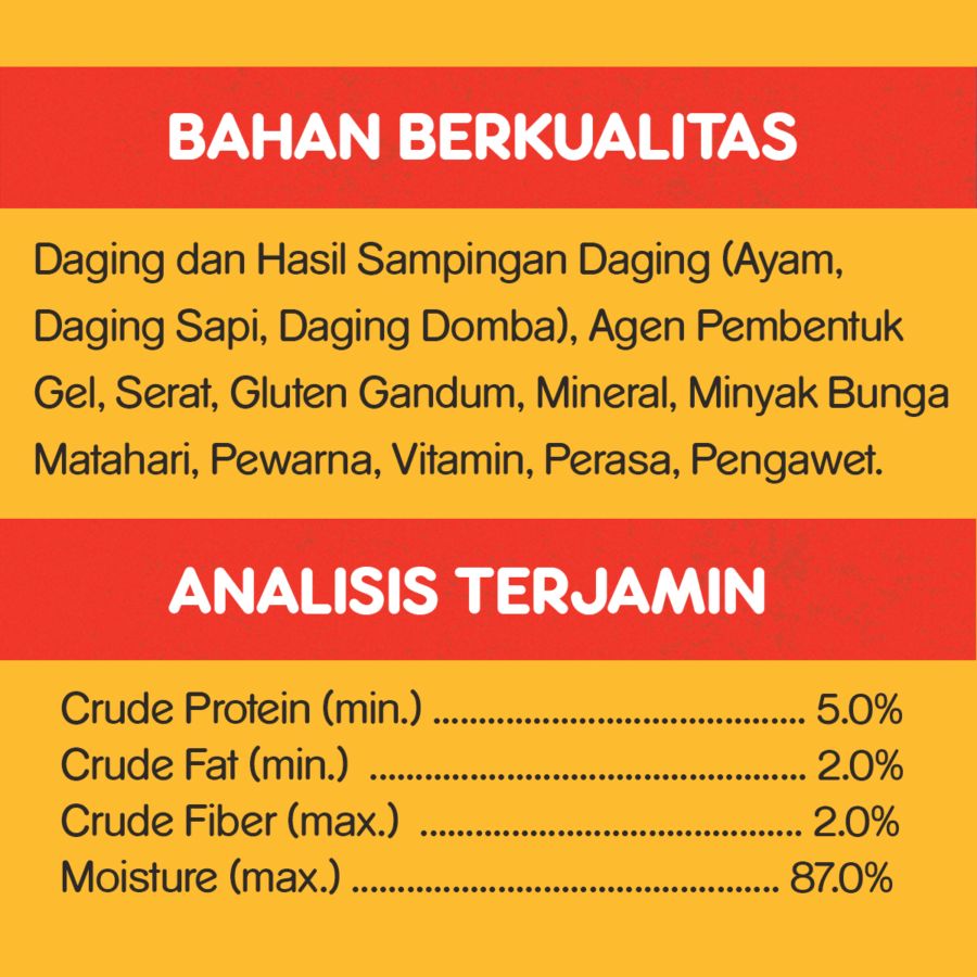 Pedigree Beef Adult Makanan Anjing Kaleng 400gram