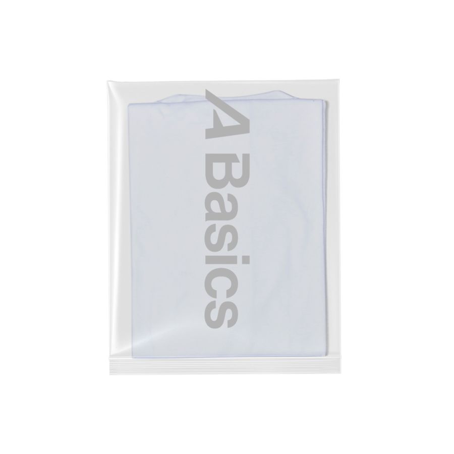 Kaos V neck Putih L - ABasics