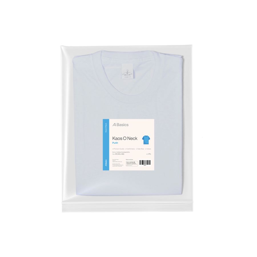 Kaos O Neck Putih M - ABasics