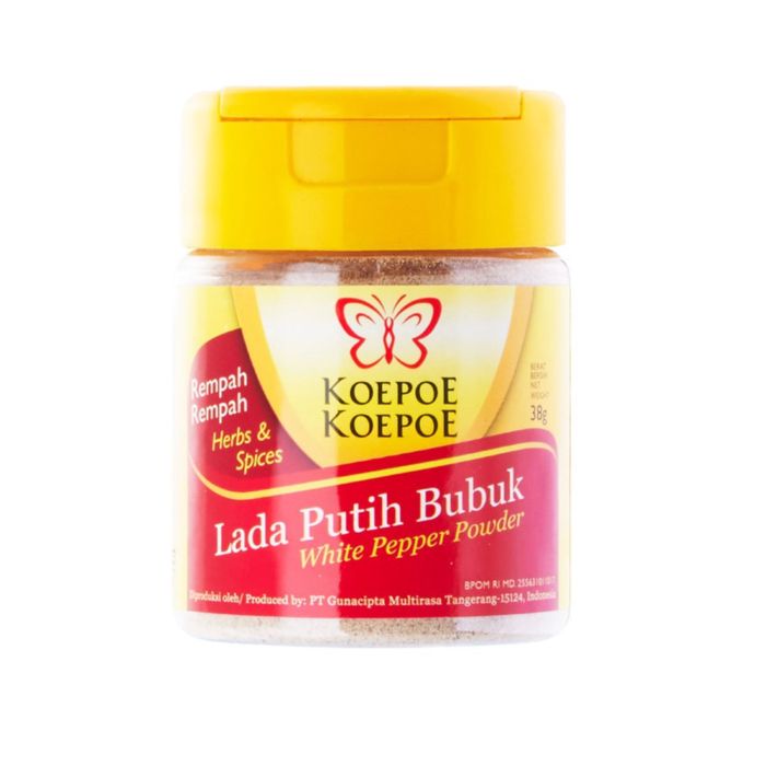 Koepoe Koepoe Lada Putih Bubuk
