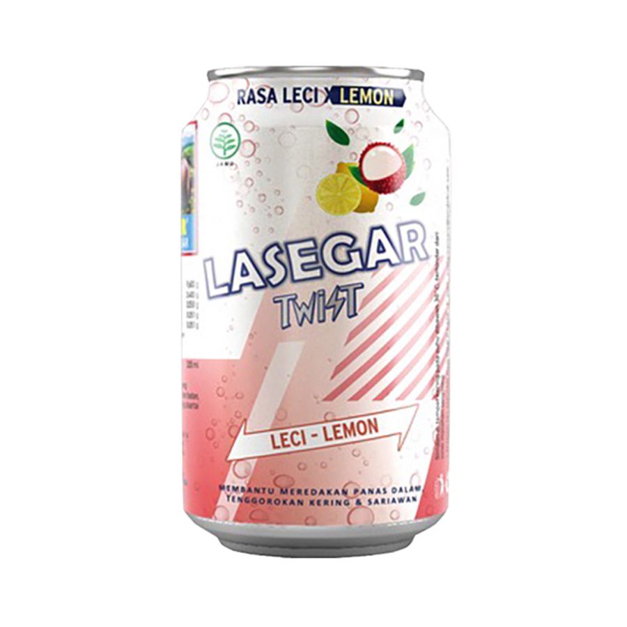 Lasegar Twist Leci Lemon Larutan Penyegar 320ml