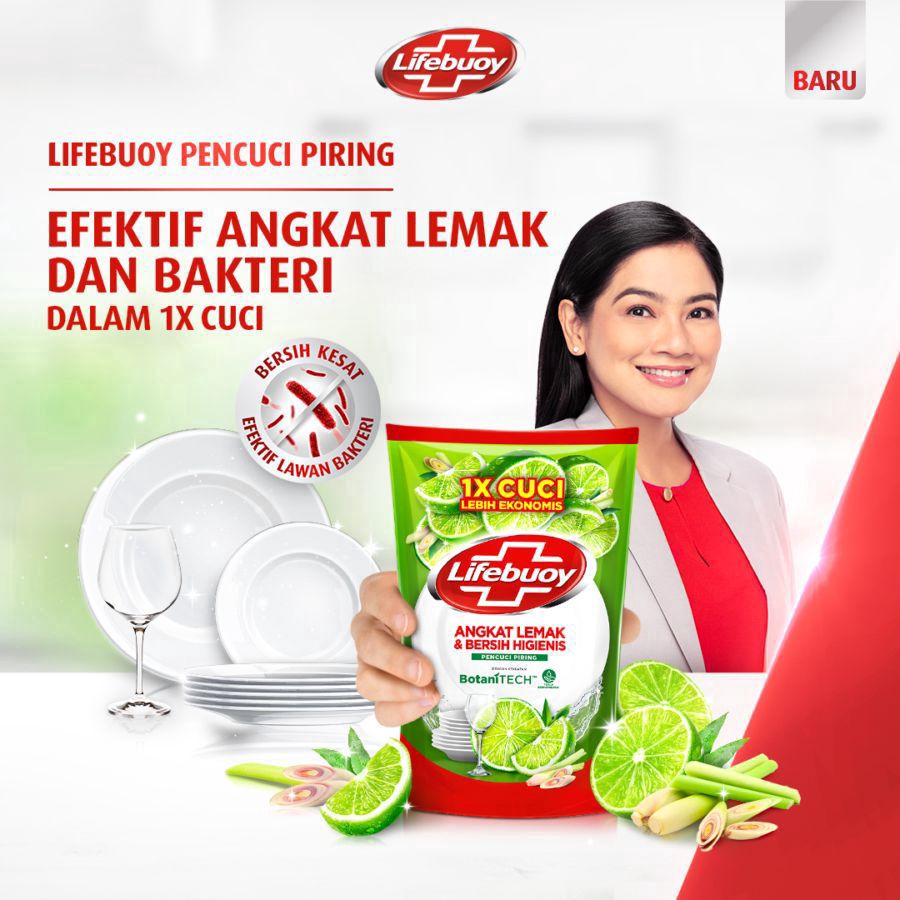 Lifebuoy Lime Cairan Cuci Piring 650ml