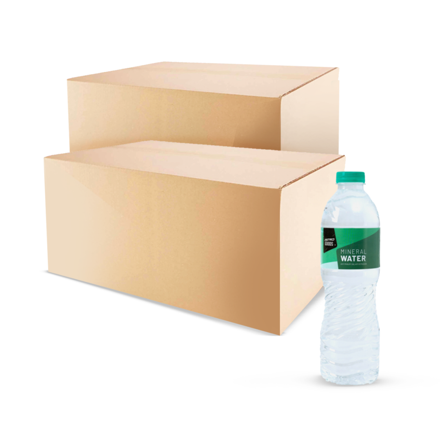 Paket Mineral Water 600 ml 2 Cartons