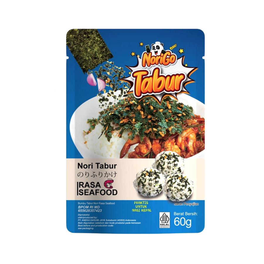 NoriGo Nori Tabur Rasa Seafood 60gram