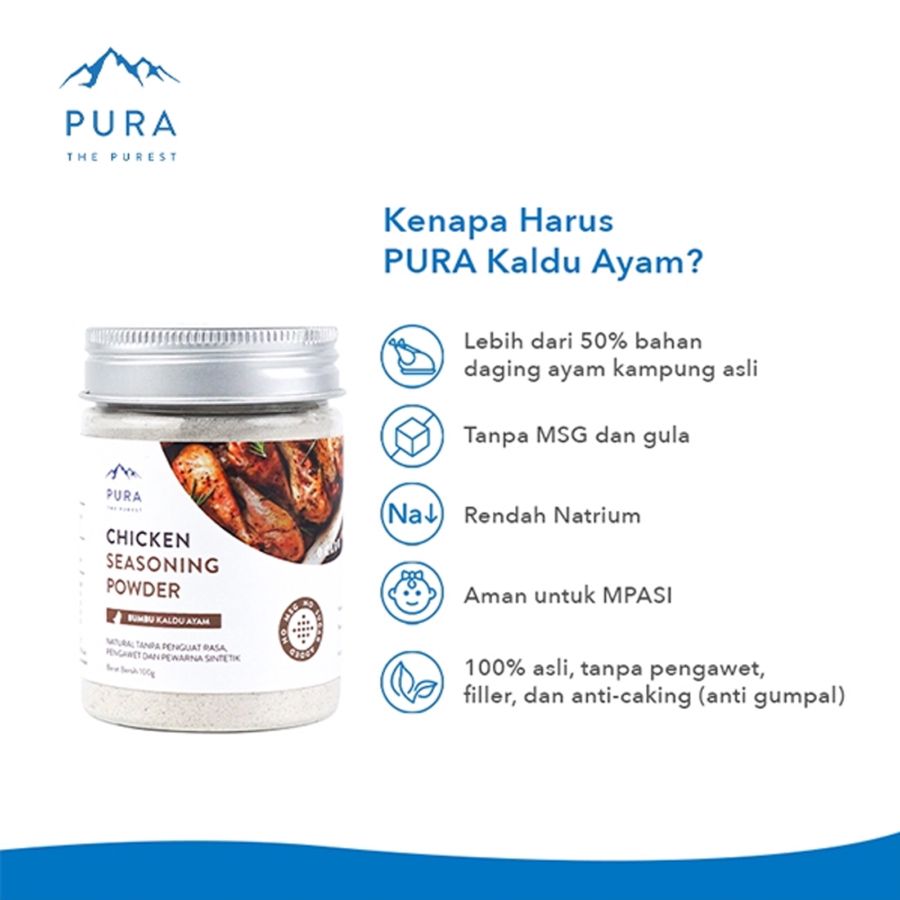 Pura Seasoning Chicken Seasoning Powder 100gram
