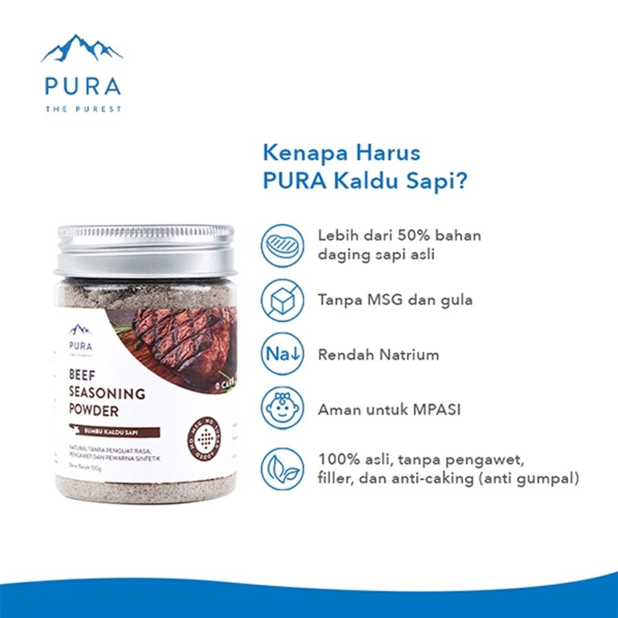 Pura Seasoning Kaldu Sapi 100gram