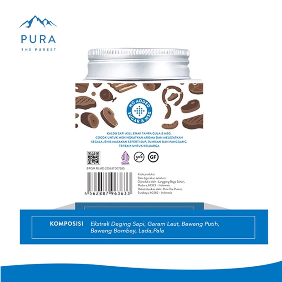 Pura Seasoning Kaldu Sapi 100gram