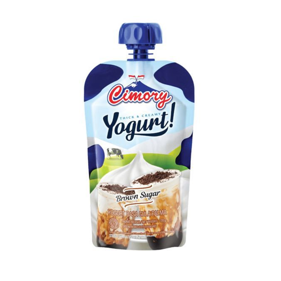 Cimory Squeeze Brown Sugar Yogurt/Yoghurt 120ml