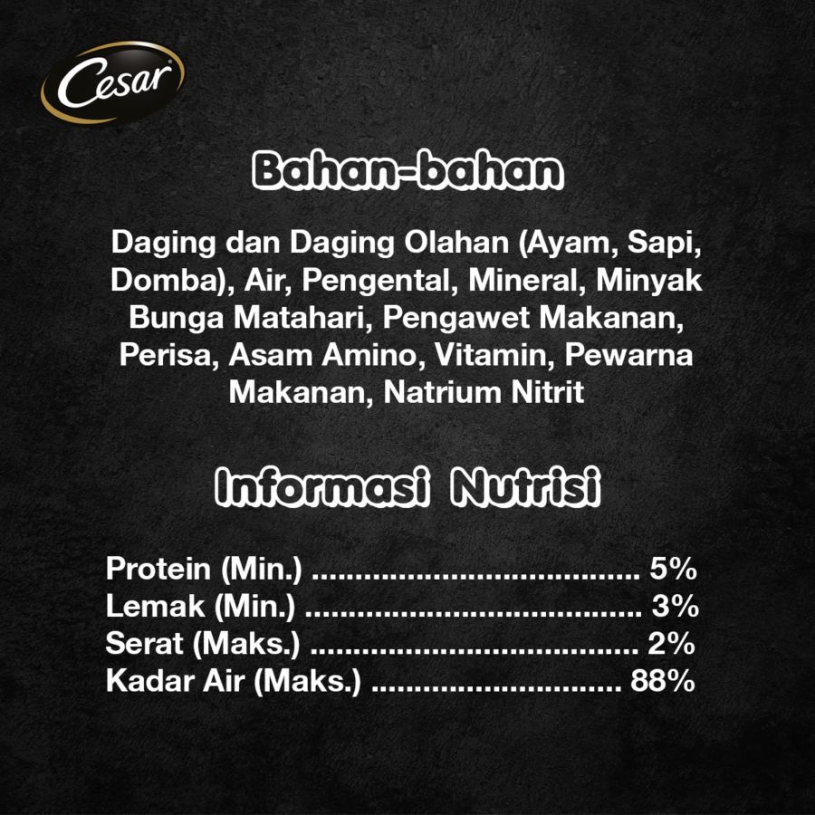 Cesar Chicken Flavor 100gram