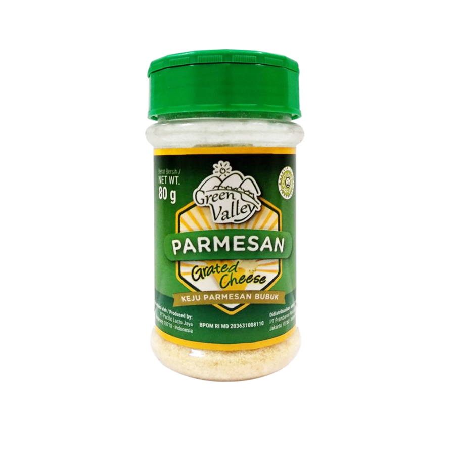 Green Valley Grated Parmesan Cheese/Keju Parmesan 80gram