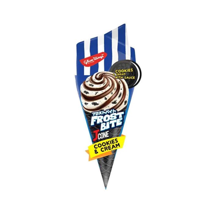 Glico Wings Frostbite Jcone Cookies & Cream Cone