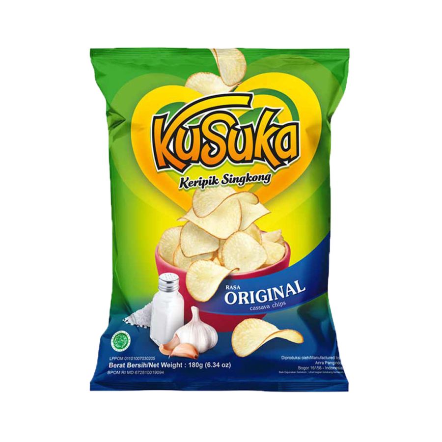 Kusuka Keripik Singkong Original 180gram