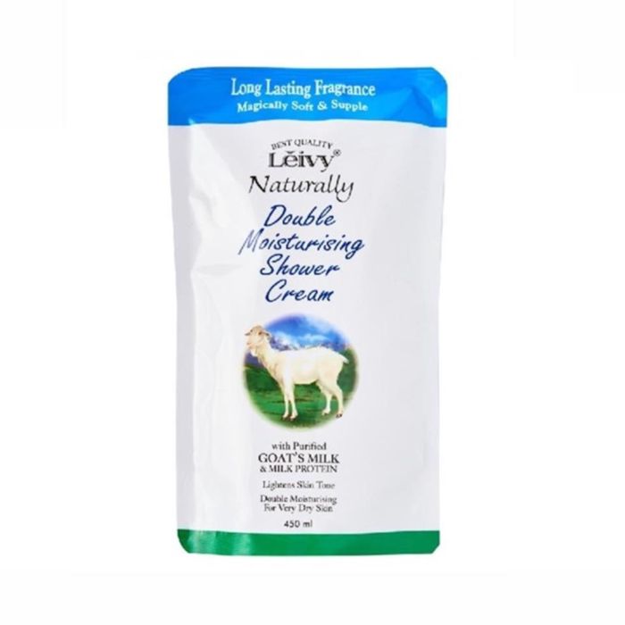 Leivy Naturally Double Moisturising Shower Cream Pouch
