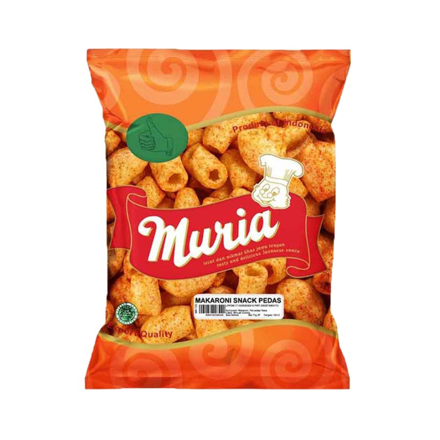 Muria Makaroni Pedas 70gram 70gram