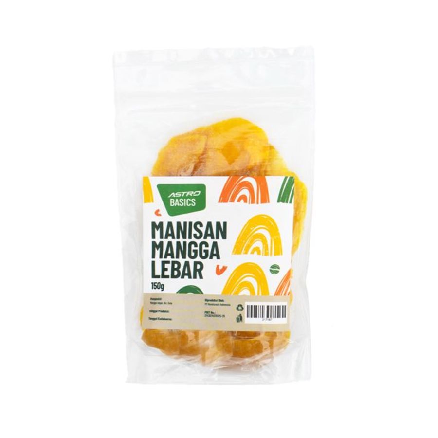 Manisan Mangga Lebar - Astro Basics 150gram