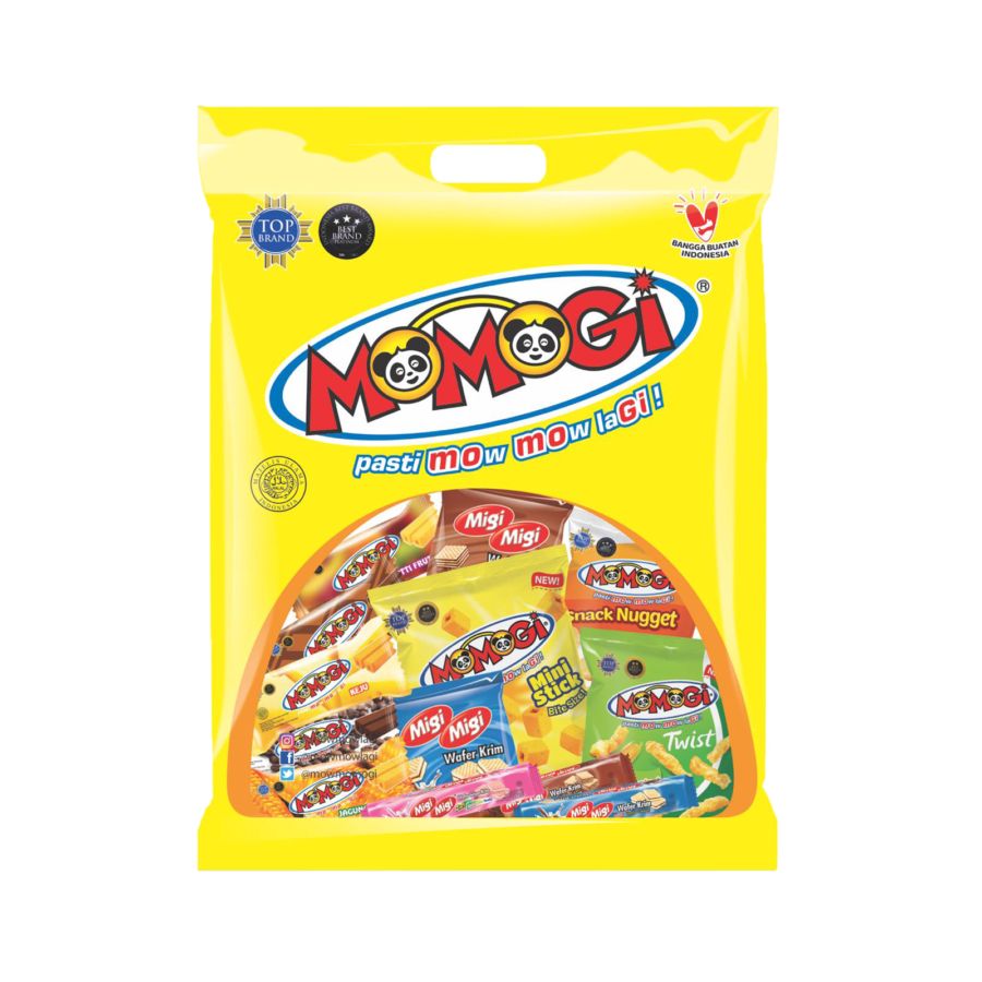 Momogi Fun Snack Party Size 120gram