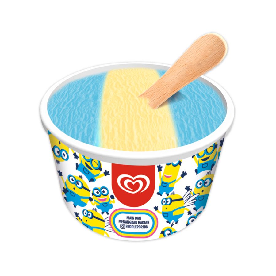 Wall's Paddle Pop Ice Cream Minion Cup - Es Krim Walls 90ml 90ml