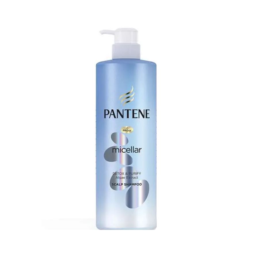 Pantene Pro-V Micellar Detox & Purify Scalp Shampoo Pump 530ml