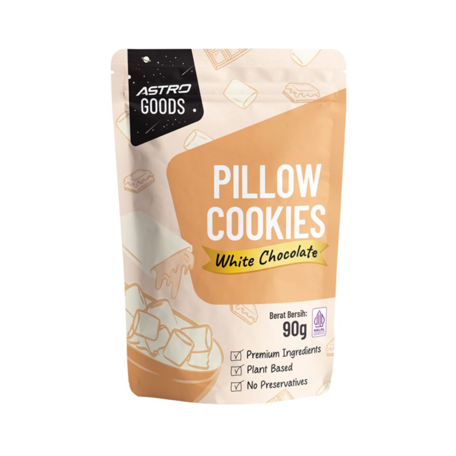 Vanilla Pillow Cookies Astro Goods 90gram