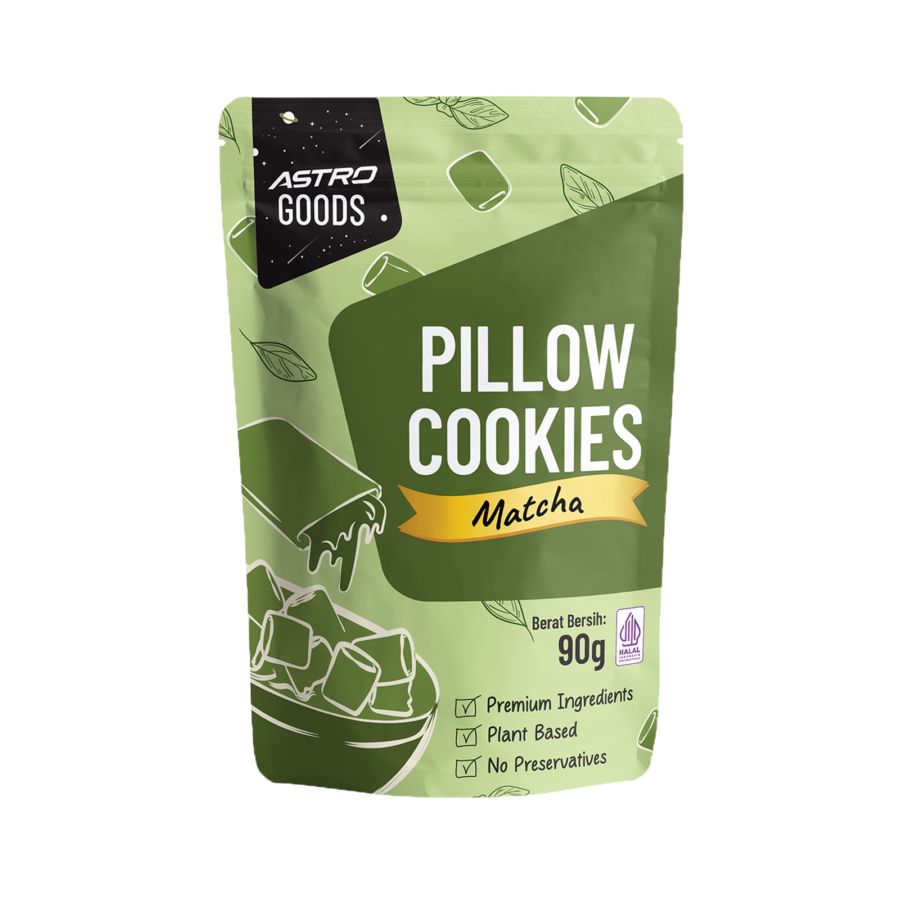 Matcha Pillow Cookies Astro Goods 90gram