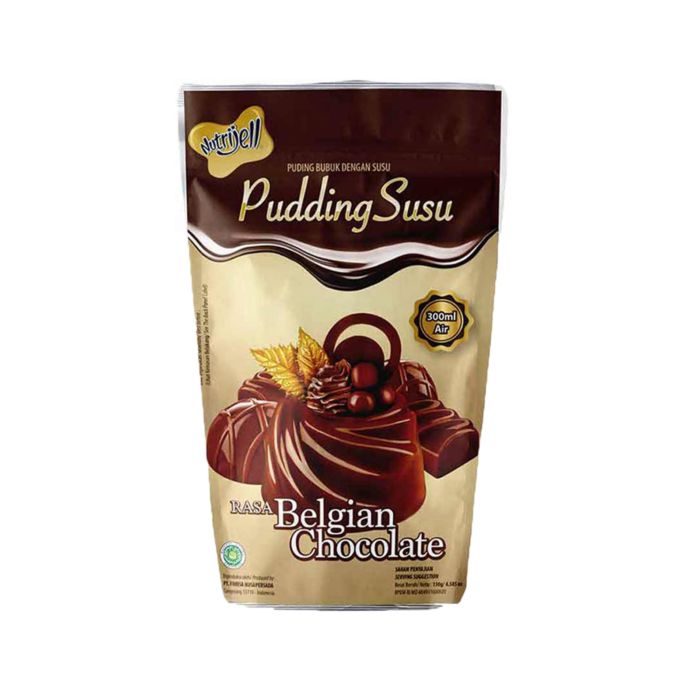 Nutrijell Pudding Belgian Chocolate