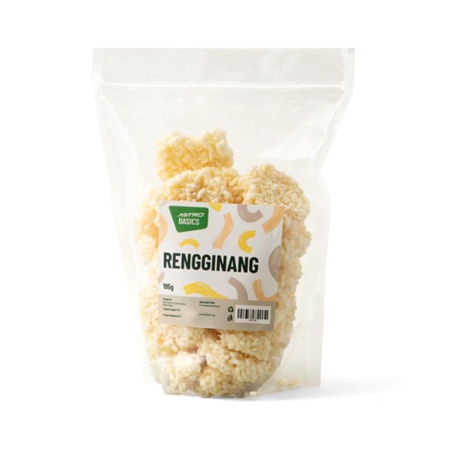 Rengginang Snack Lokal A Basics 195gram