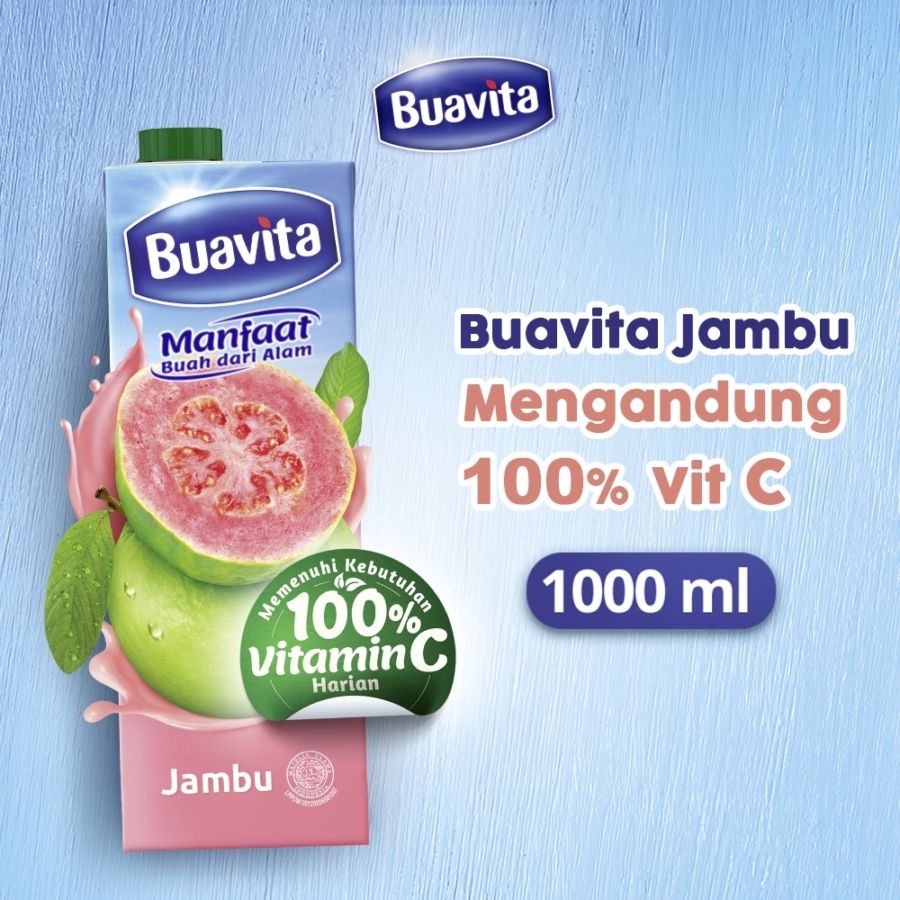 Buavita Jus Jambu 1000ml