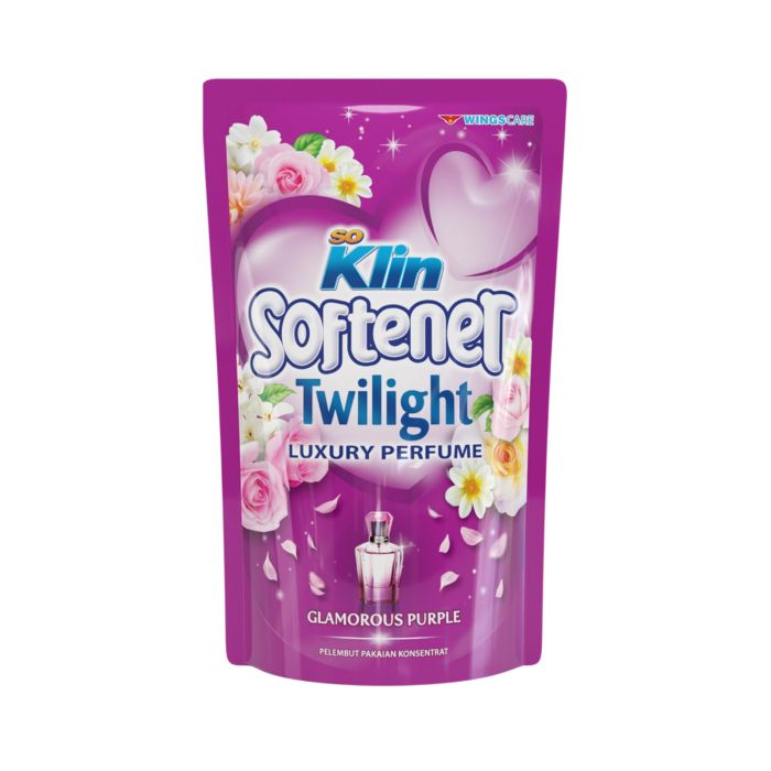 SoKlin Softener Twilight Glamorous Purple Pelembut Pakaian Pouch
