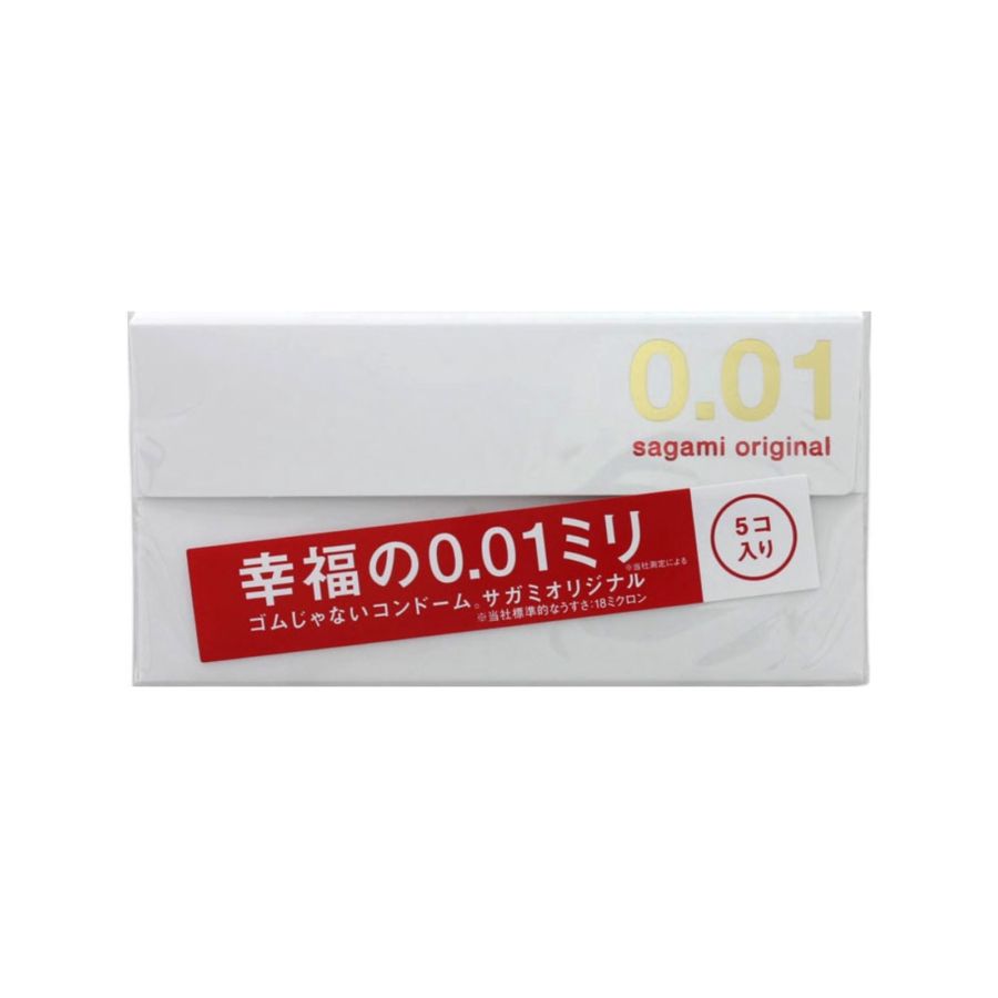 Sagami Original 0.01 Box/Kondom 5sachets