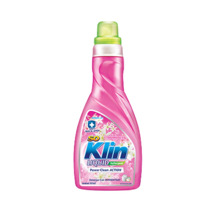 SoKlin Liquid Softergent Sakura Deterjen Cair 1liter
