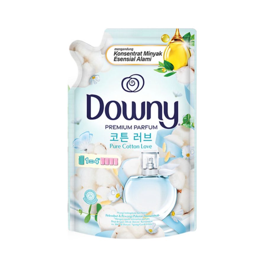 Downy Pelembut dan Pewangi Pakaian Konsentrat CottonPure Love 550ml/Pelicin Pelembut Pakaian 550ml 550ml