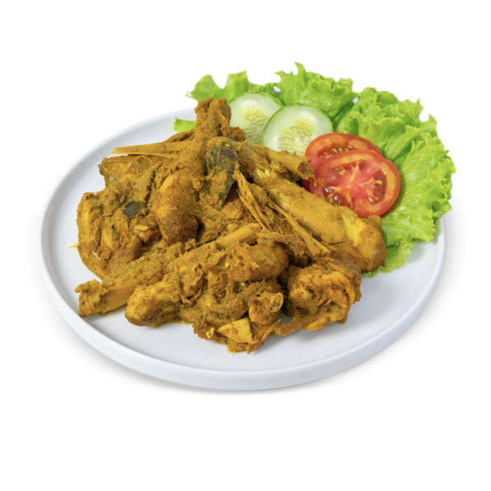 Ayam Kampung Ungkep Bumbu Kuning Potong 8 600-700gr