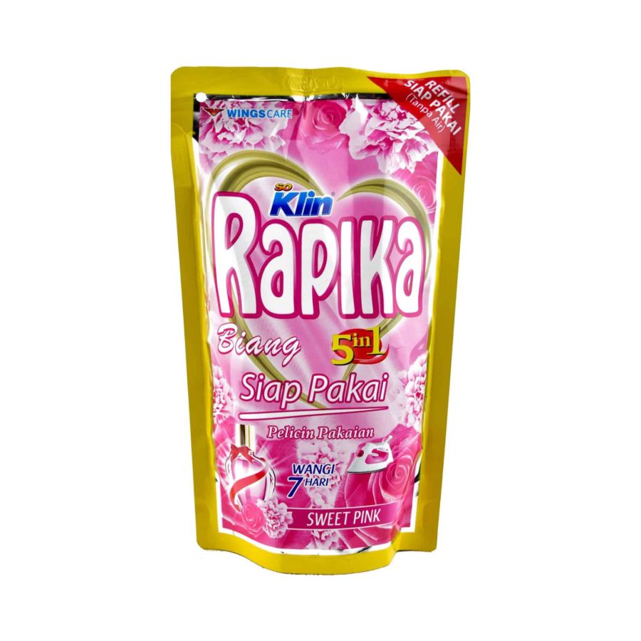 Rapika Biang Luxury Pink Pelicin Pakaian 250ml