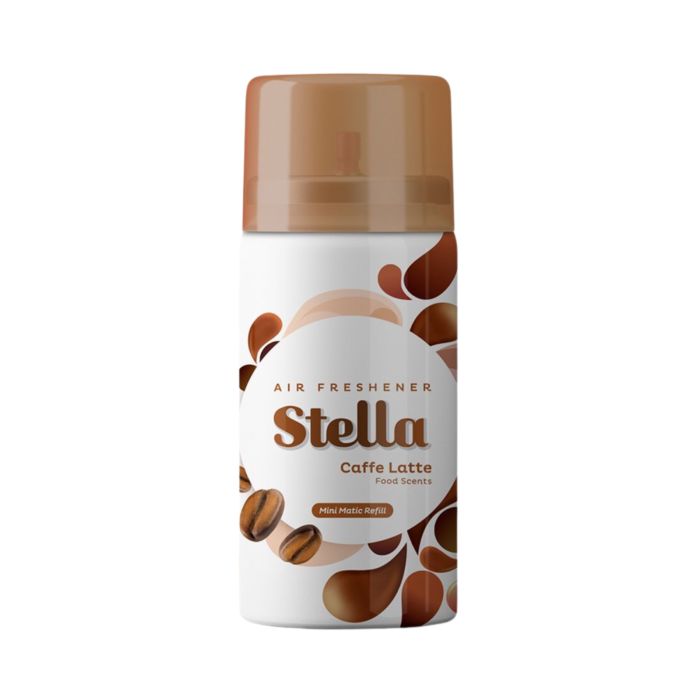 Stella Mini Matic Cafe Latte Pengharum Ruangan Refill