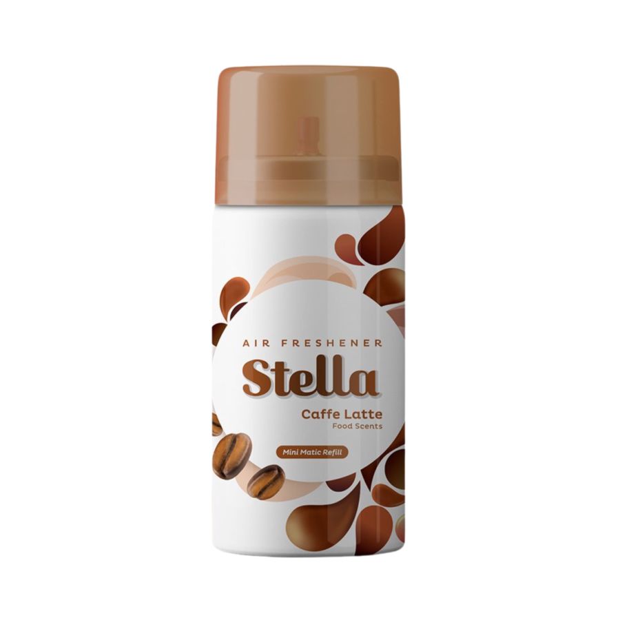 Stella Mini Matic Cafe Latte Pengharum Ruangan Refill 40ml