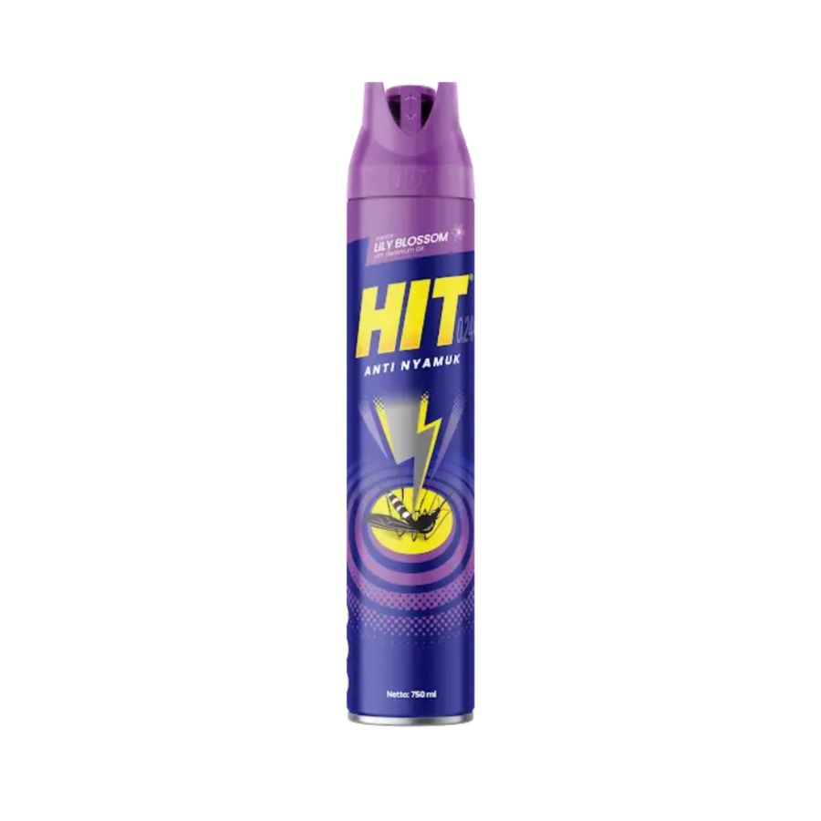 HIT Aerosol Lily Blossom 750ml/Obat Nyamuk/Pembasmi Serangga 750ml