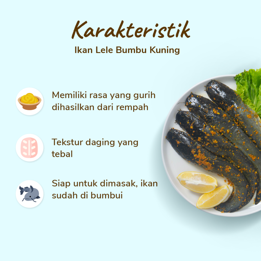 Ikan Lele Bumbu Kuning Astro Farm 400gram