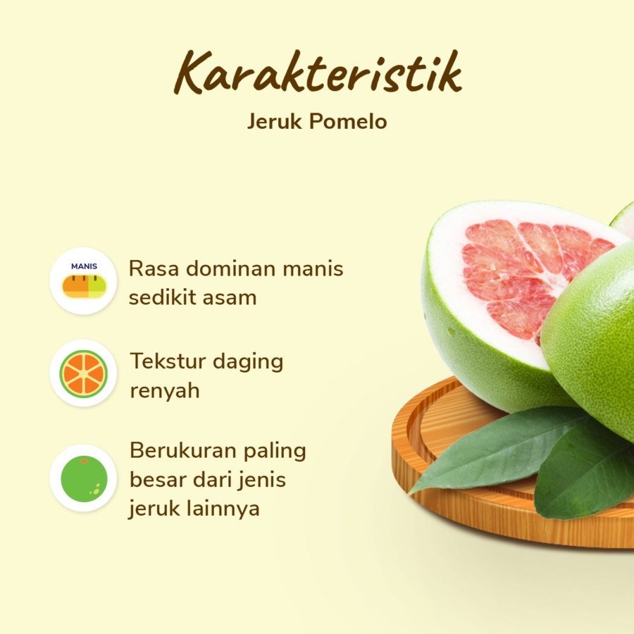 Jeruk Pomelo Astro Farm 1.2-1.7 kg 1 pcs