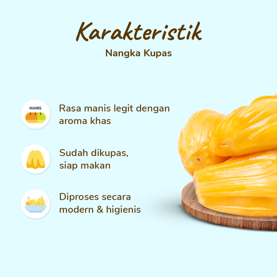 Nangka Kupas Astro Farm 250gram