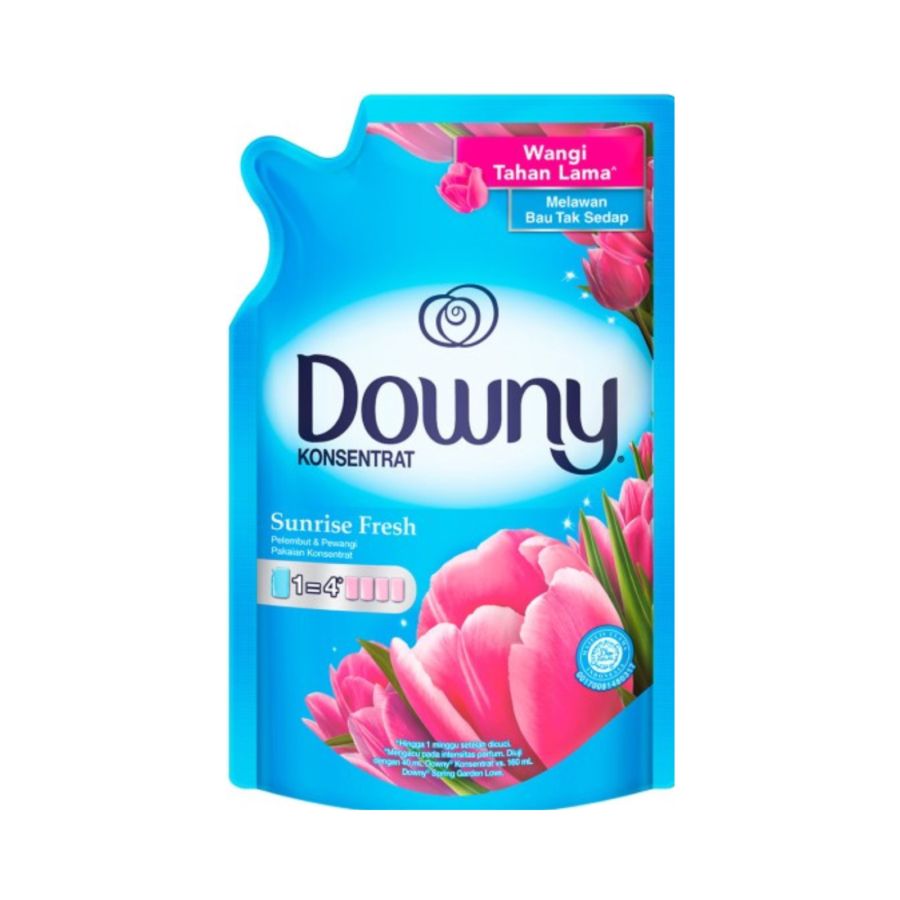 Downy Sunrise Fresh Pelicin Pelembut Pakaian Reffil 600ml