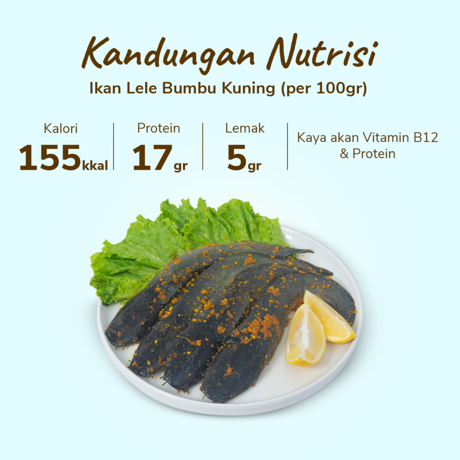 Ikan Lele Bumbu Kuning Astro Farm 400gram