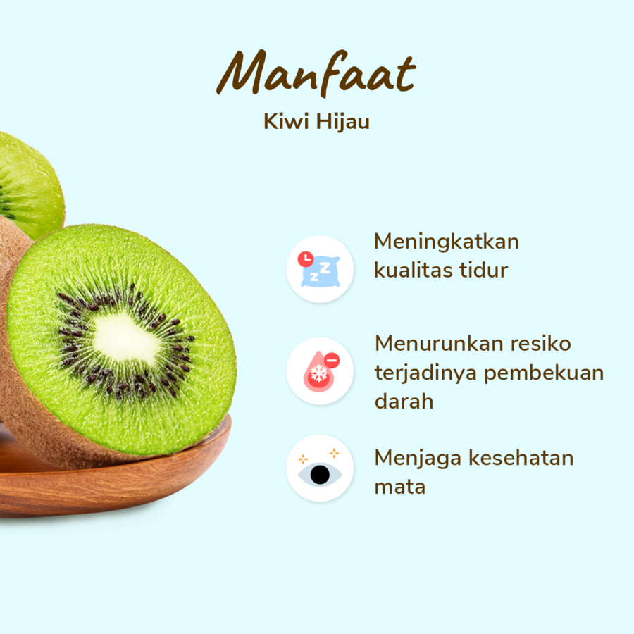 Kiwi Green Sweet Astro Farm 2 pcs 90-100 gram