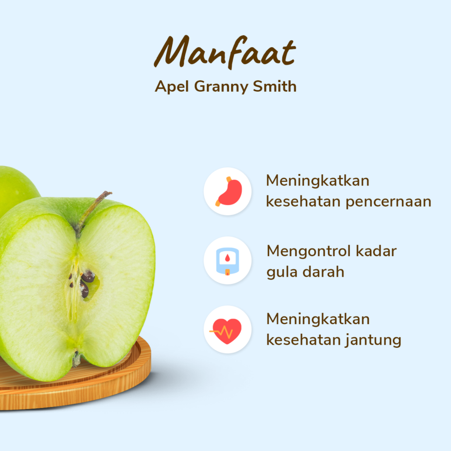 Apel Granny Smith Astro Farm 2-4 pcs 330-400 gram