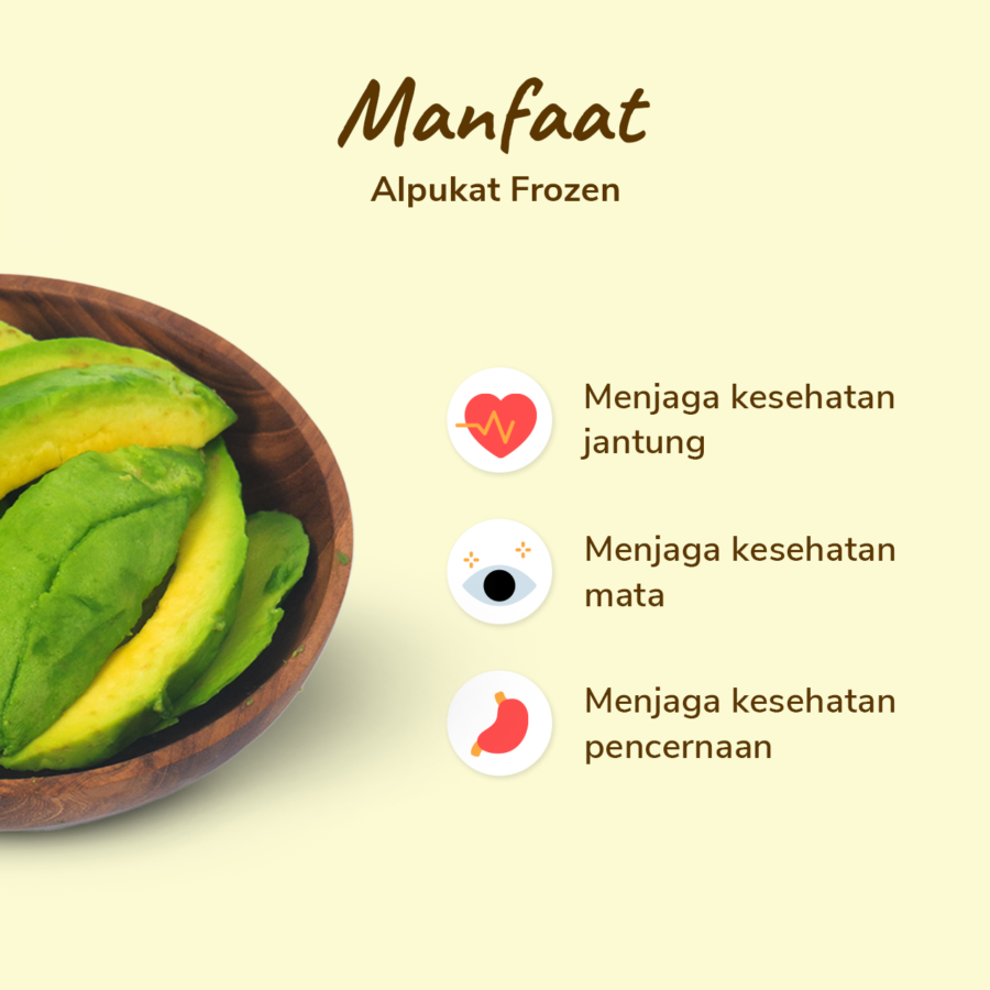 Bali Food Alpukat Frozen 500gram