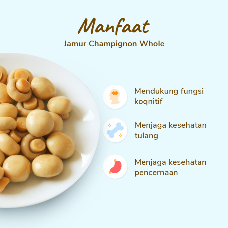 Etira Jamur Champignon Whole 250gram